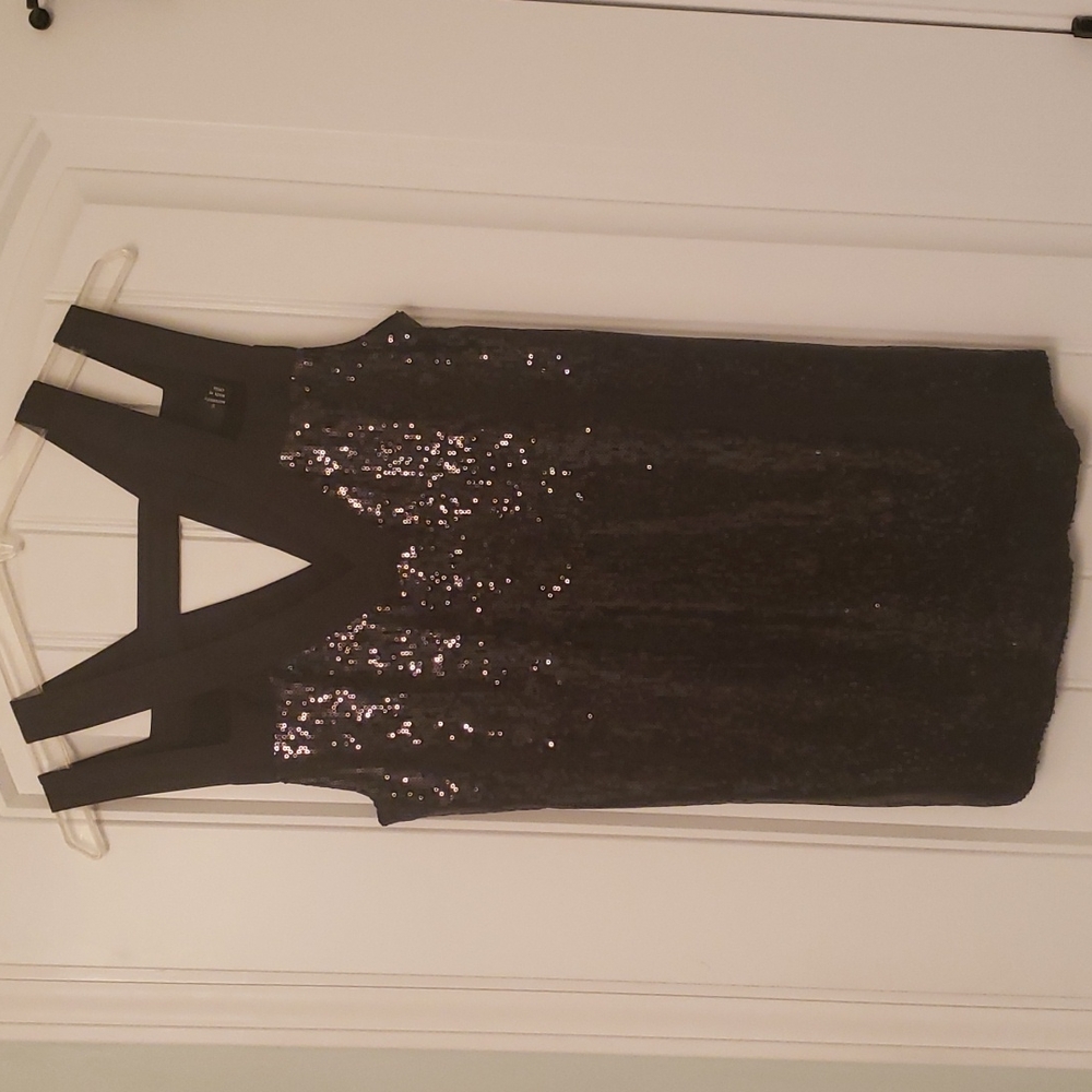 Maternity sequin blouse